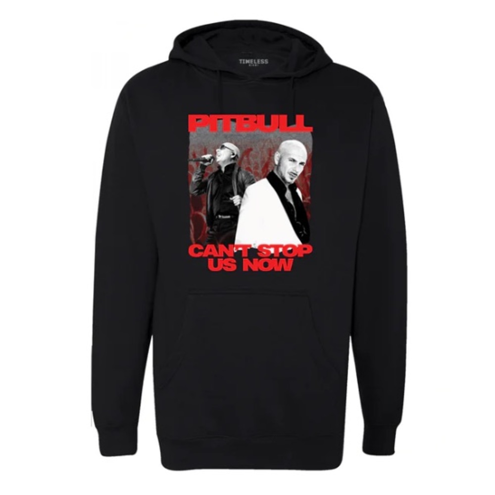 Cant Stop Us Now ❤️ Pitbull Tour Hoodie 🐶